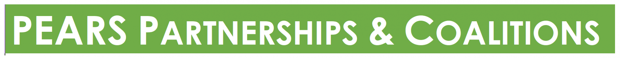PEARS Partnerships and Coalitions